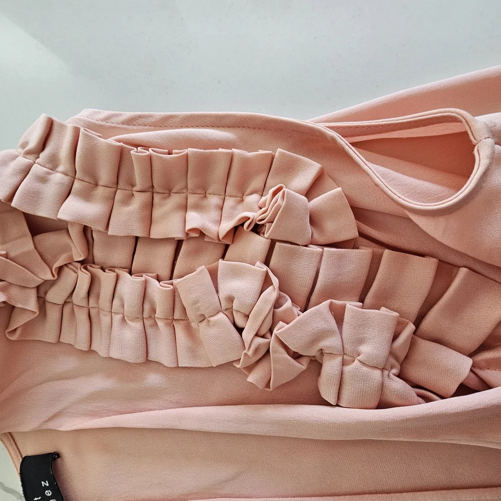 Pink Ruffled Blouse - Picture 4 of 5